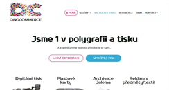 Desktop Screenshot of dinocommerce.cz